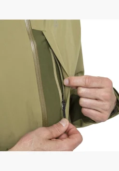Allwetterjacke mit verstellbarer Kapuze