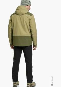 Allwetterjacke mit verstellbarer Kapuze