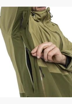 Allwetterjacke mit verstellbarer Kapuze