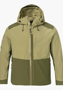 Allwetterjacke mit verstellbarer Kapuze