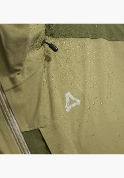 Allwetterjacke mit verstellbarer Kapuze