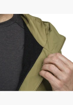 Allwetterjacke mit verstellbarer Kapuze
