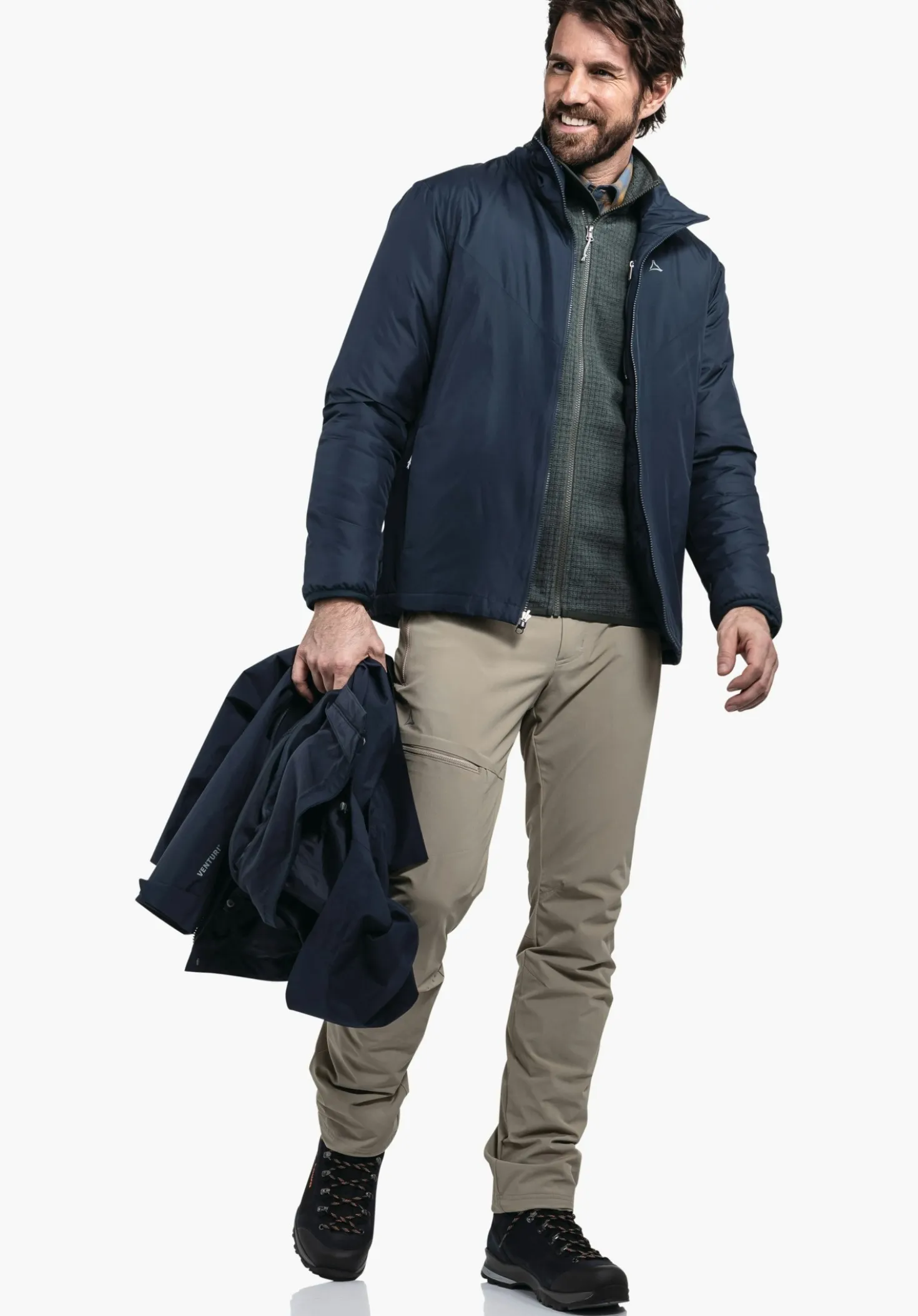 Atmungsaktive 3in1 Multifunktionsjacke