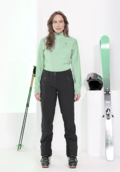 Atmungsaktive Skitouren Softshell Hose