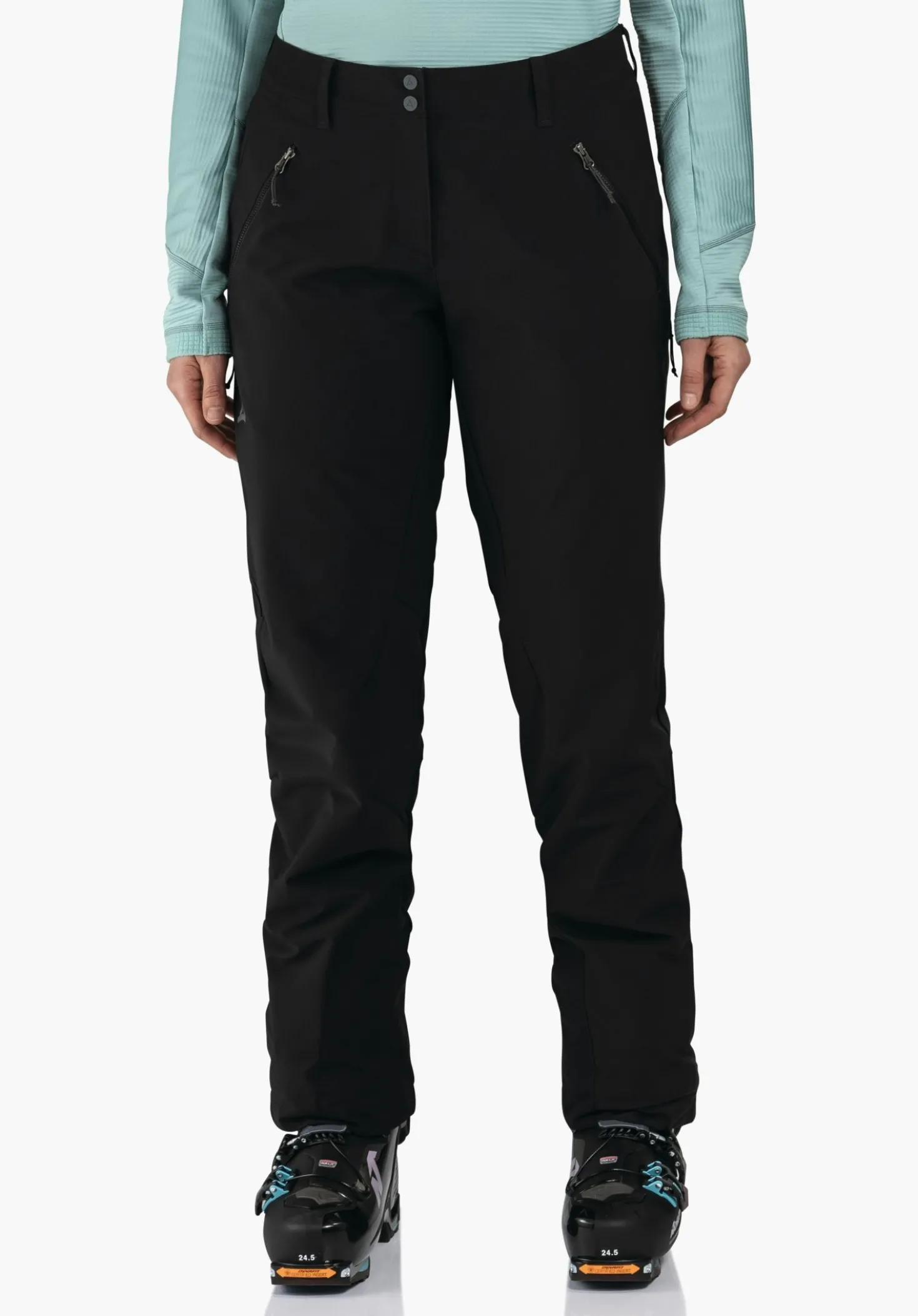 Atmungsaktive Skitouren Softshell Hose