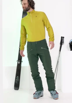 Atmungsaktive Skitouren Softshell Hose