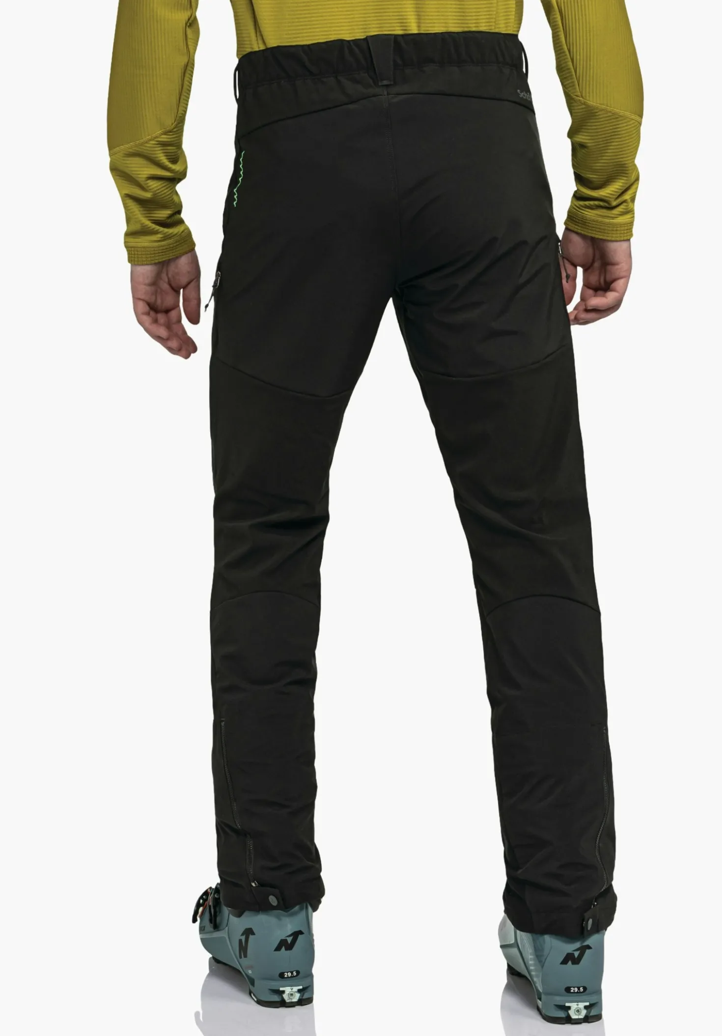 Atmungsaktive Skitouren Softshell Hose