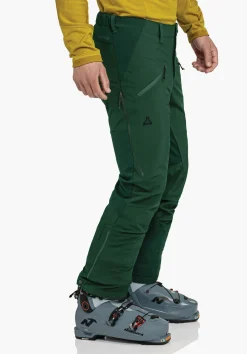 Atmungsaktive Skitouren Softshell Hose