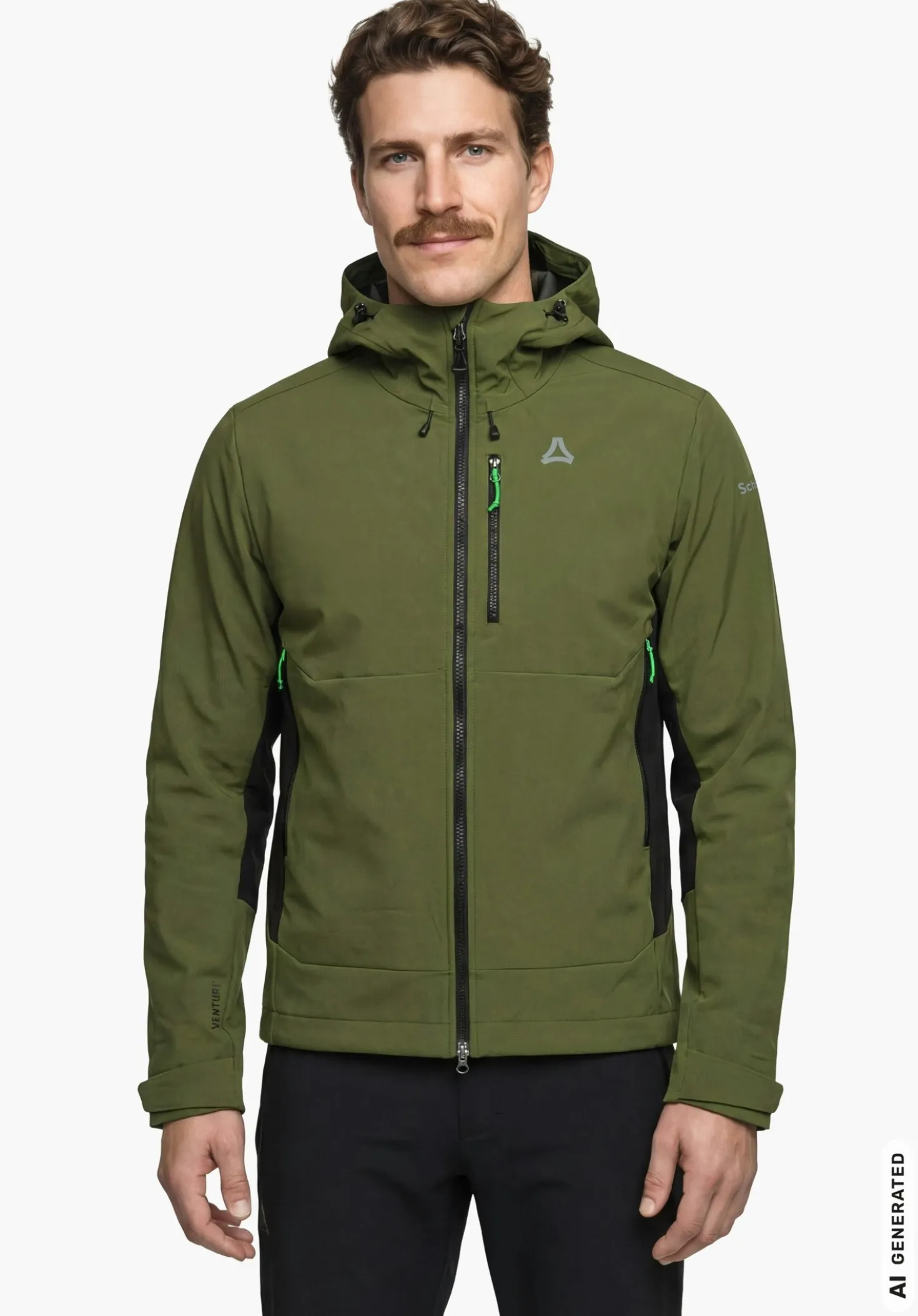 Atmungsaktive Softshell Jacke