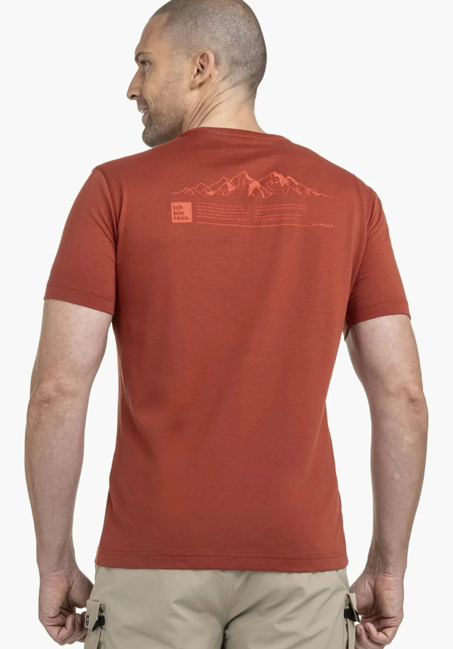 Atmungsaktives T Shirt zum Wandern