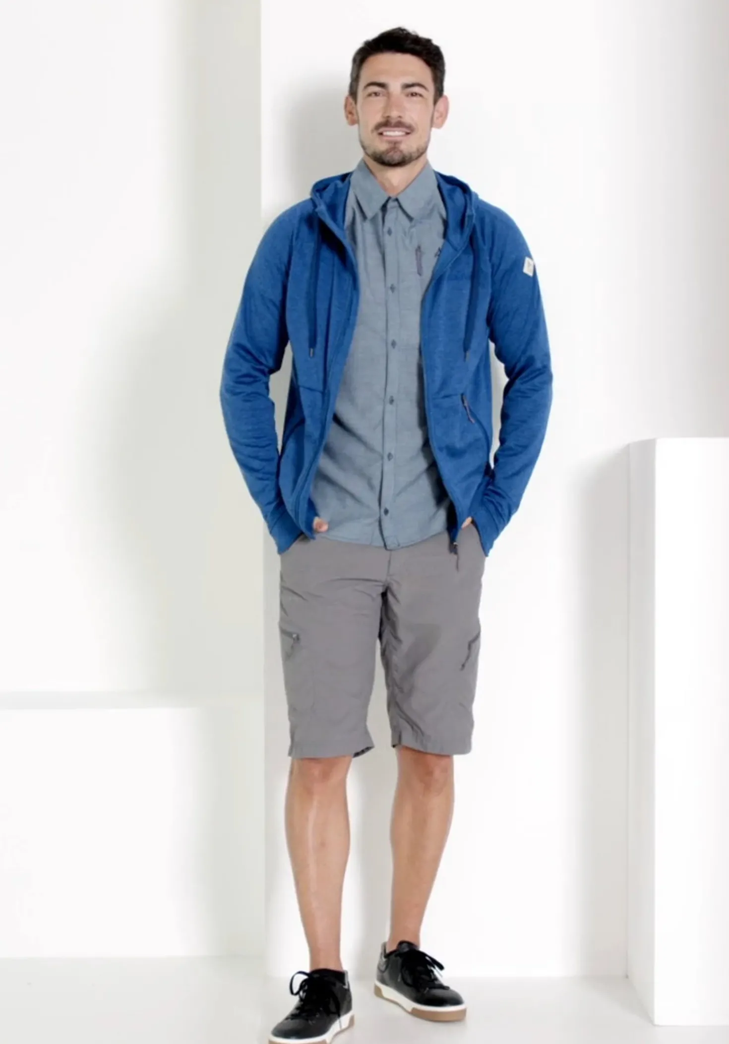 Bequeme Freizeitshorts mit Taschen