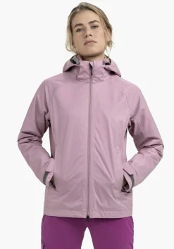 Bequeme Regenjacke mit Pack-Away Tasche