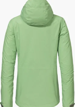 Bequeme Regenjacke mit Pack-Away Tasche