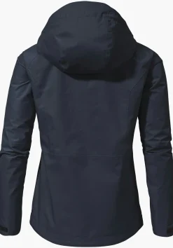 Bequeme Regenjacke mit Pack-Away Tasche