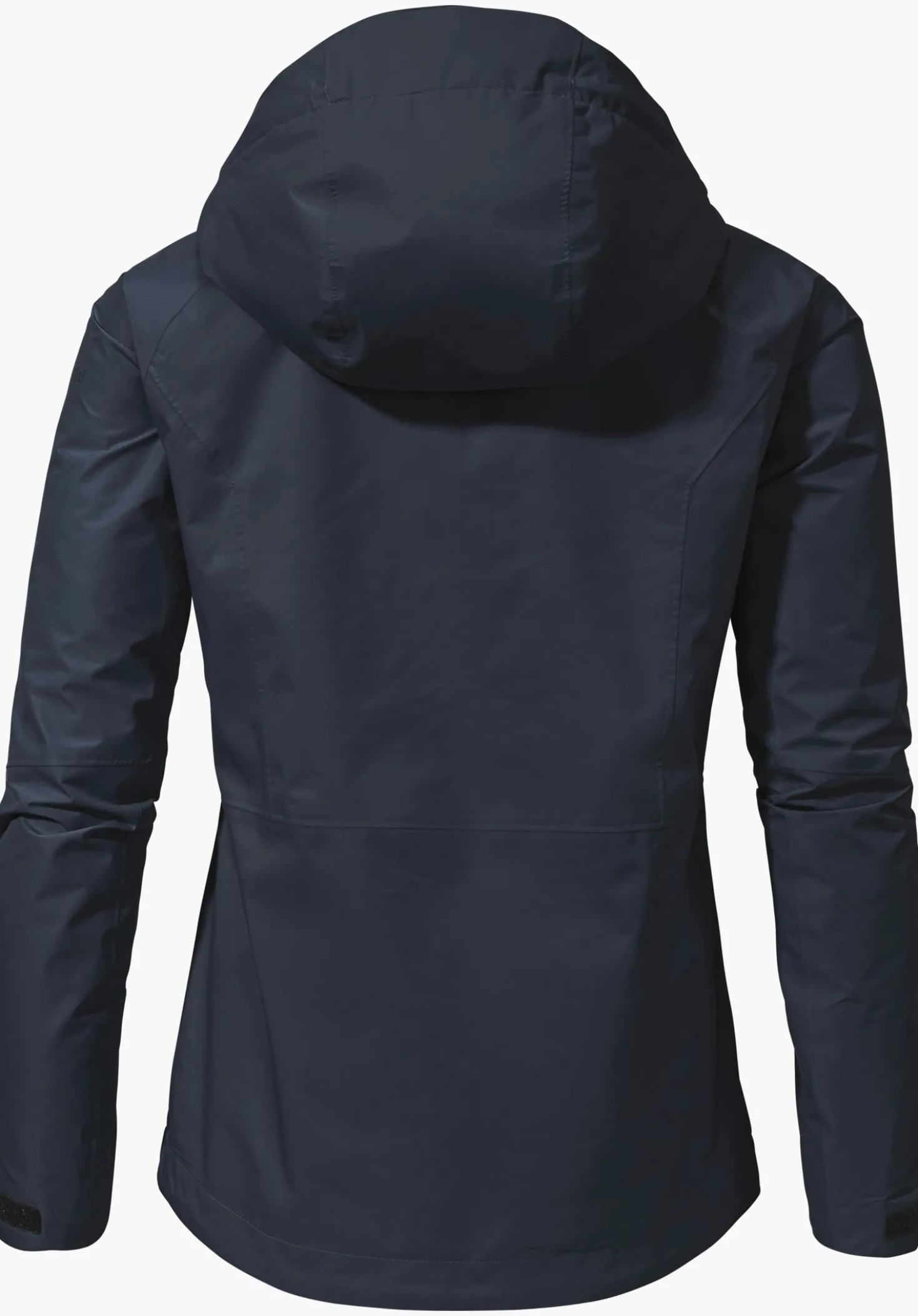 Bequeme Regenjacke mit Pack-Away Tasche