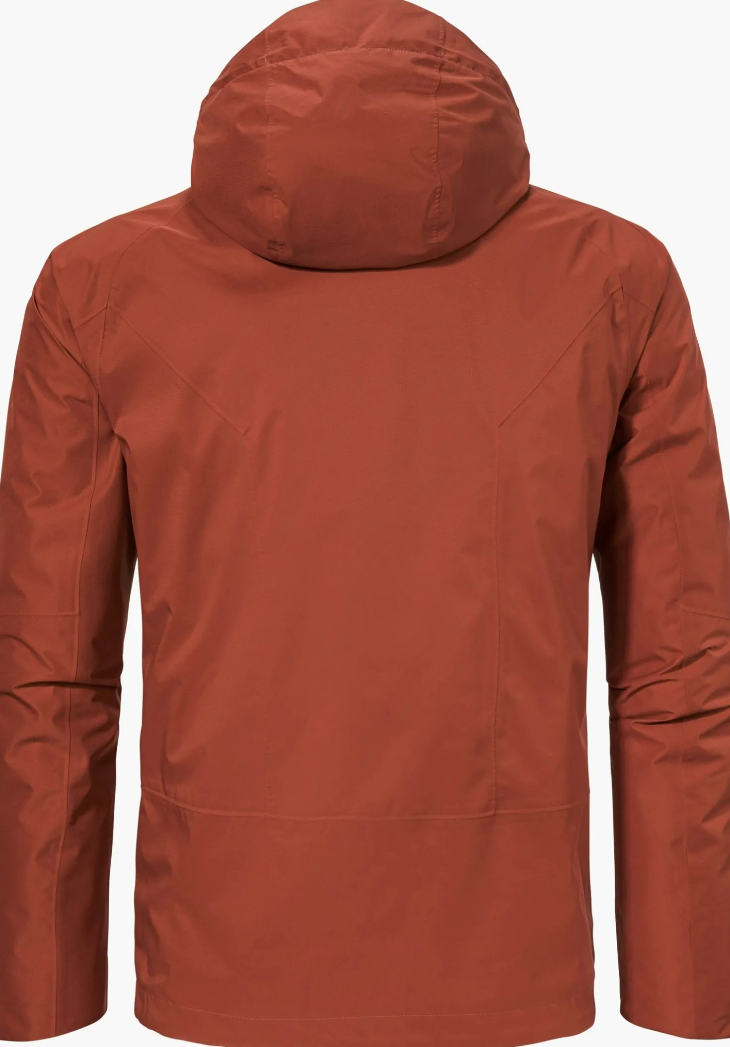 Bequeme Regenjacke mit Pack-Away Tasche