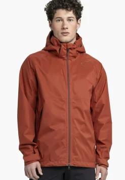 Bequeme Regenjacke mit Pack-Away Tasche