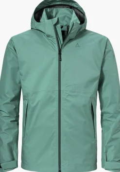 Bequeme Regenjacke mit Pack-Away Tasche