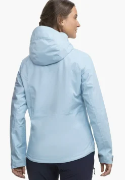 Bequeme Regenjacke mit Pack-Away Tasche