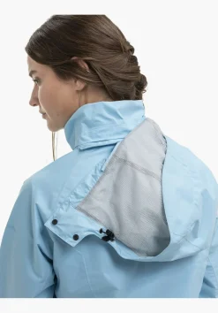 Bequeme Regenjacke mit Pack-Away Tasche