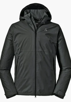 Bequeme Regenjacke mit Pack-Away Tasche