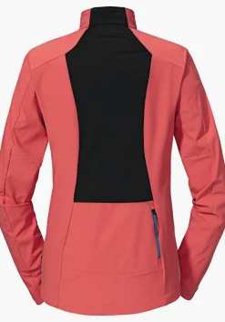 Bike Softshell Jacke mit Materialmix