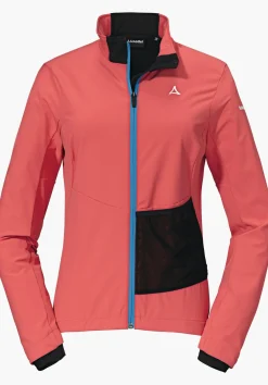 Bike Softshell Jacke mit Materialmix