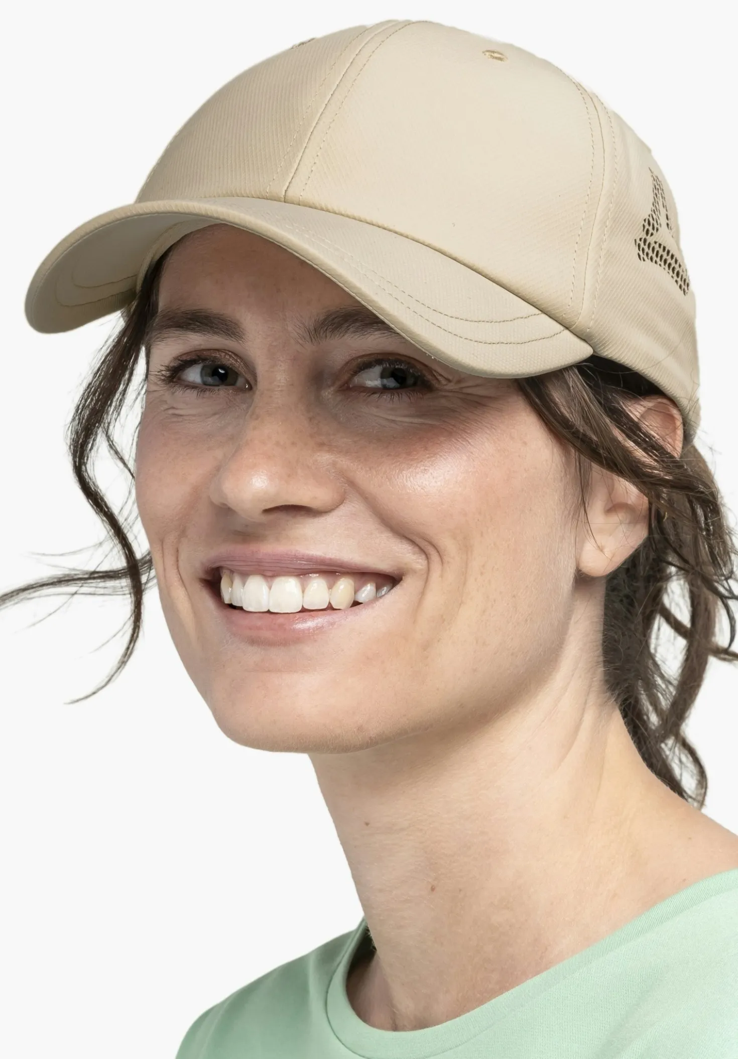 Cap mit cleverer Zopföffnung