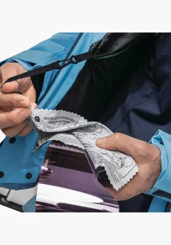 Colour Block Skijacke mit Ventilation