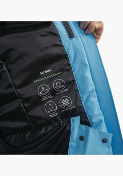 Colour Block Skijacke mit Ventilation