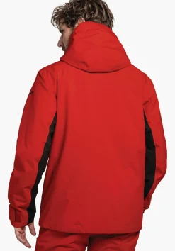 Colour Block Skijacke mit Ventilation