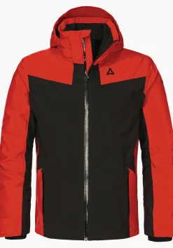 Colour Block Skijacke mit Ventilation