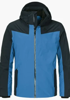 Colour Block Skijacke mit Ventilation