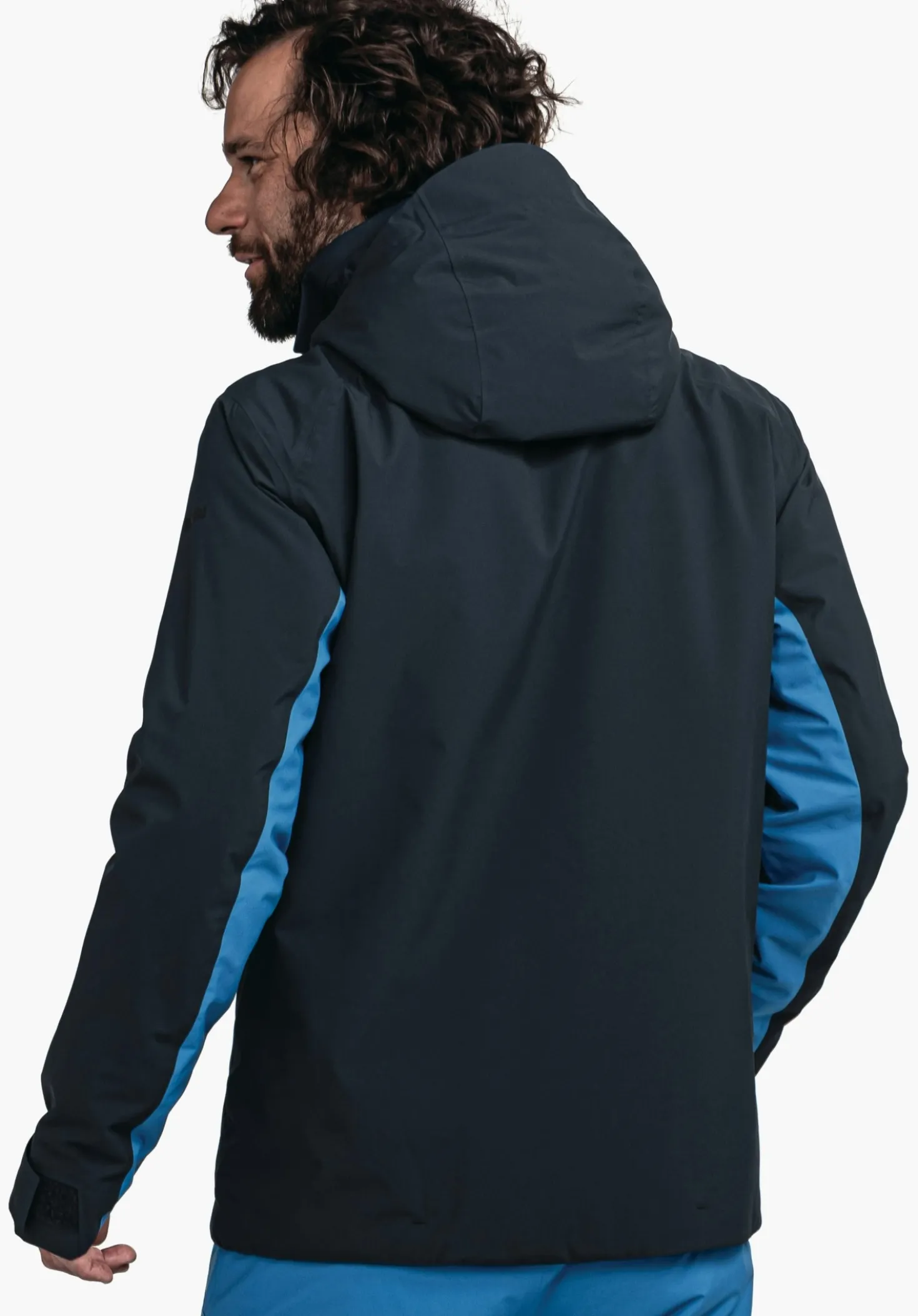 Colour Block Skijacke mit Ventilation