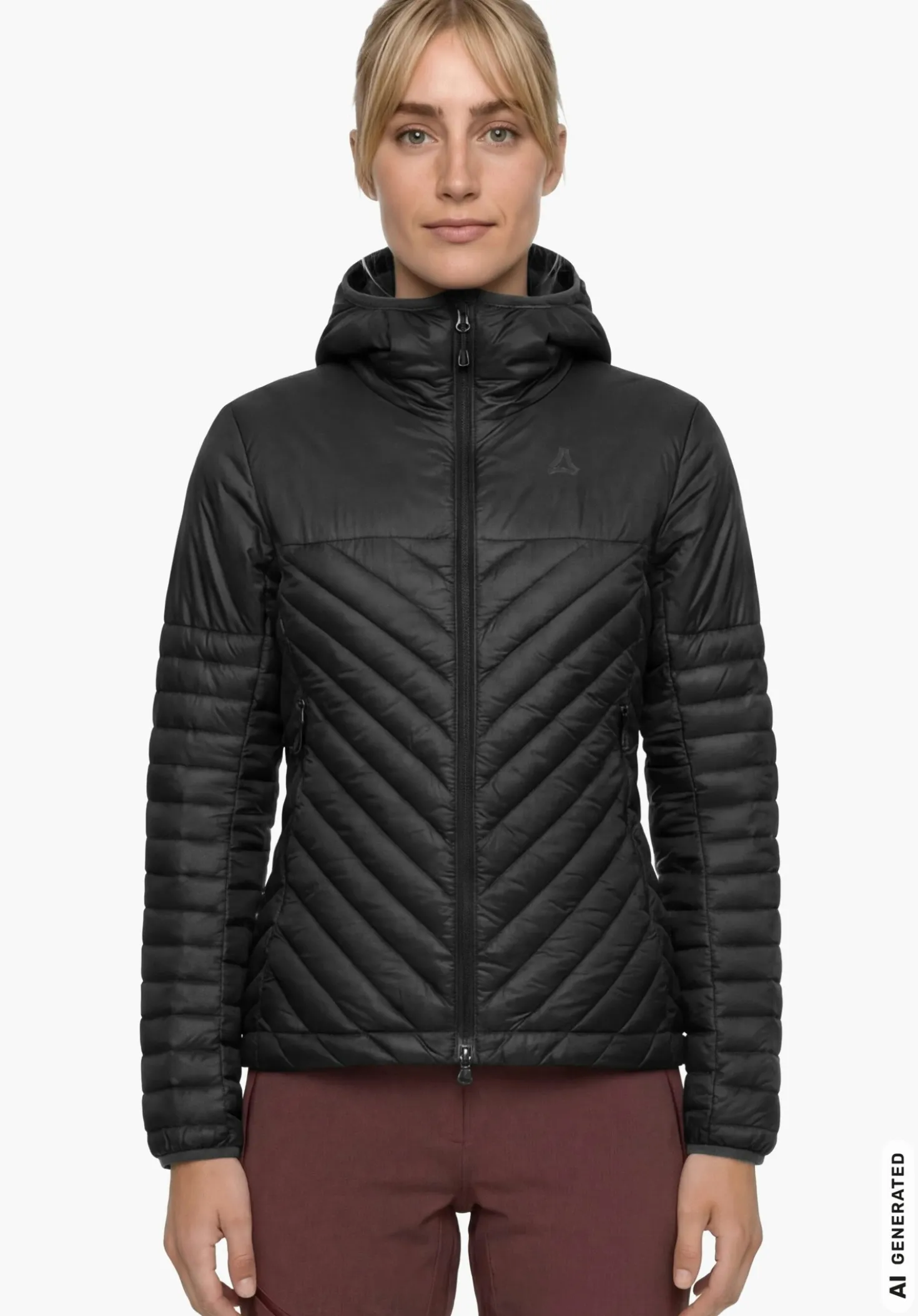 Daunenjacke für sportliche Wanderungen