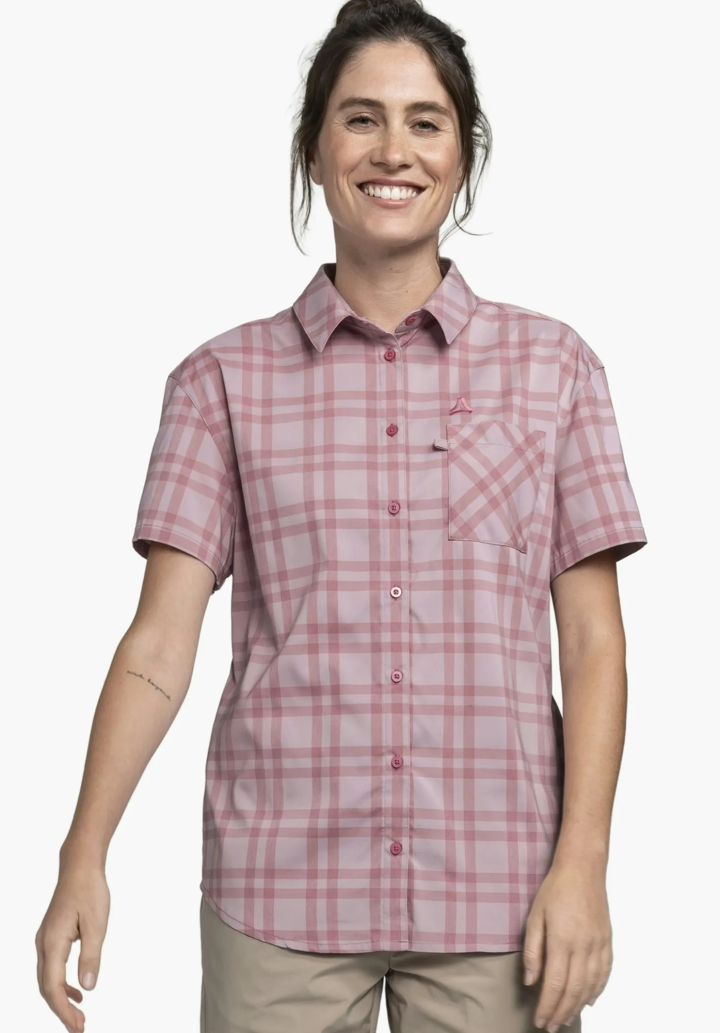 Elastische & geruchshemmende Bluse