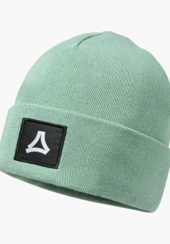 Feinstrick Beanie mit Umschlag