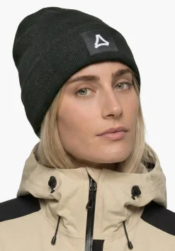 Feinstrick Beanie mit Umschlag