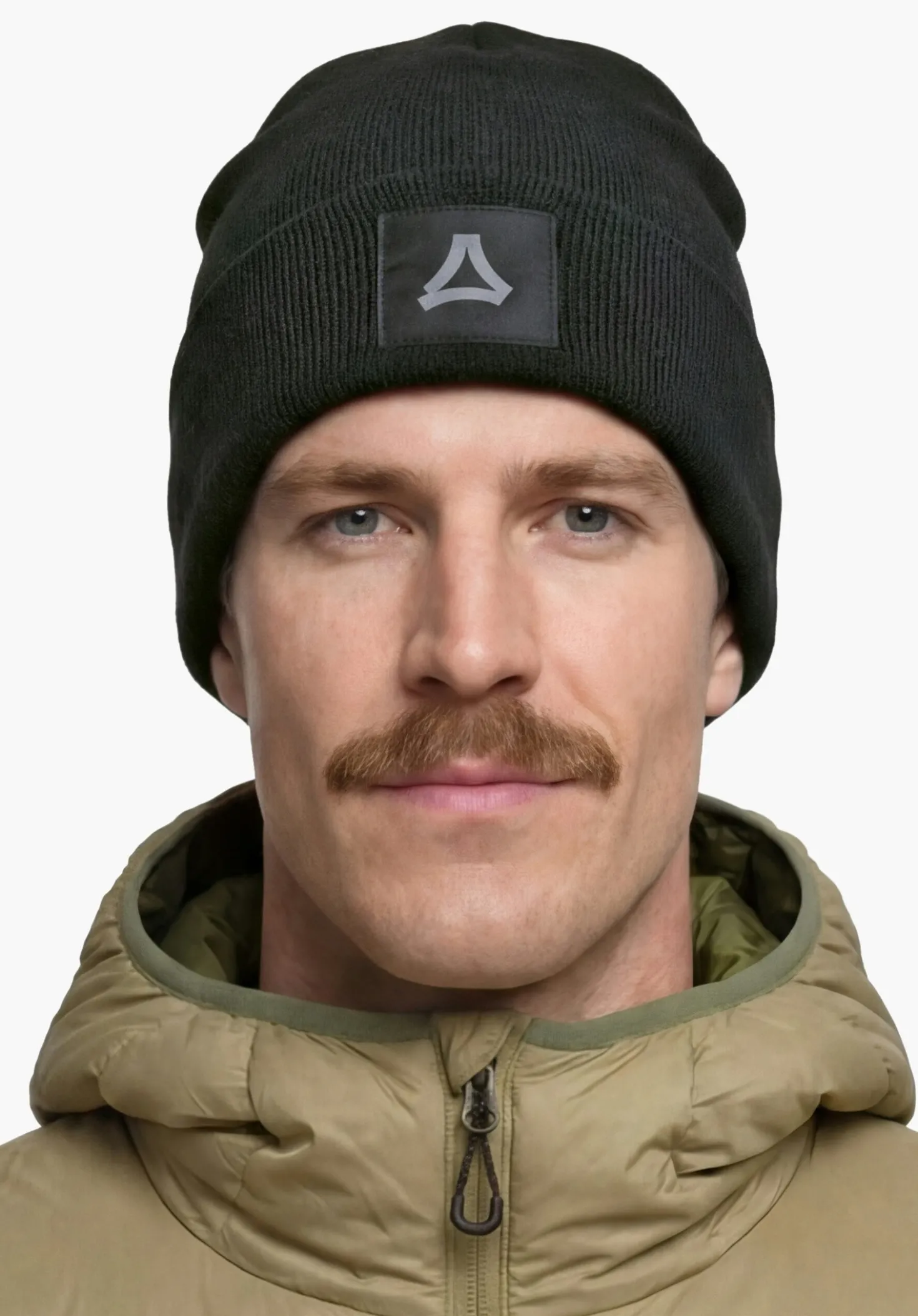 Feinstrick Beanie mit Umschlag