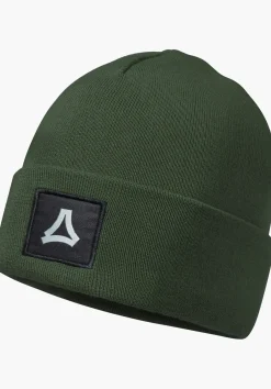 Feinstrick Beanie mit Umschlag
