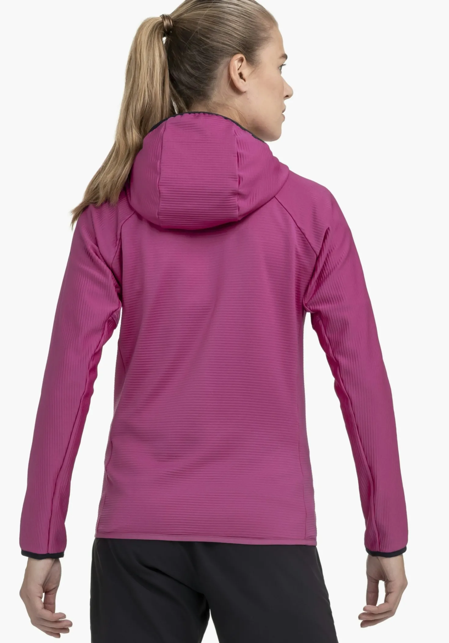 Fleece Hoody für sportliche Wanderungen