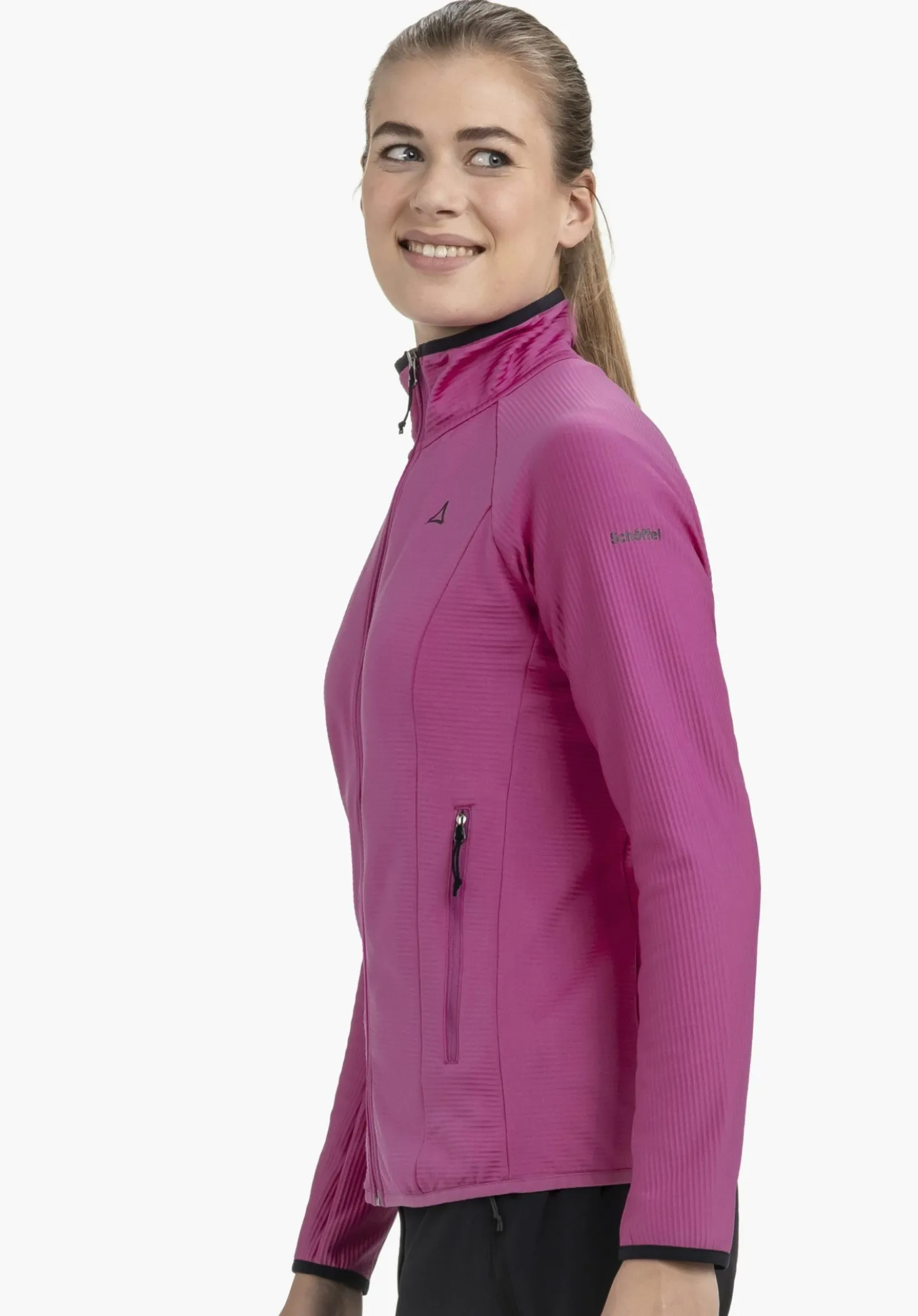 Fleece Jacke für sportliche Wanderungen