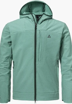 Funktionaler Fleece Hoody mit Kapuze