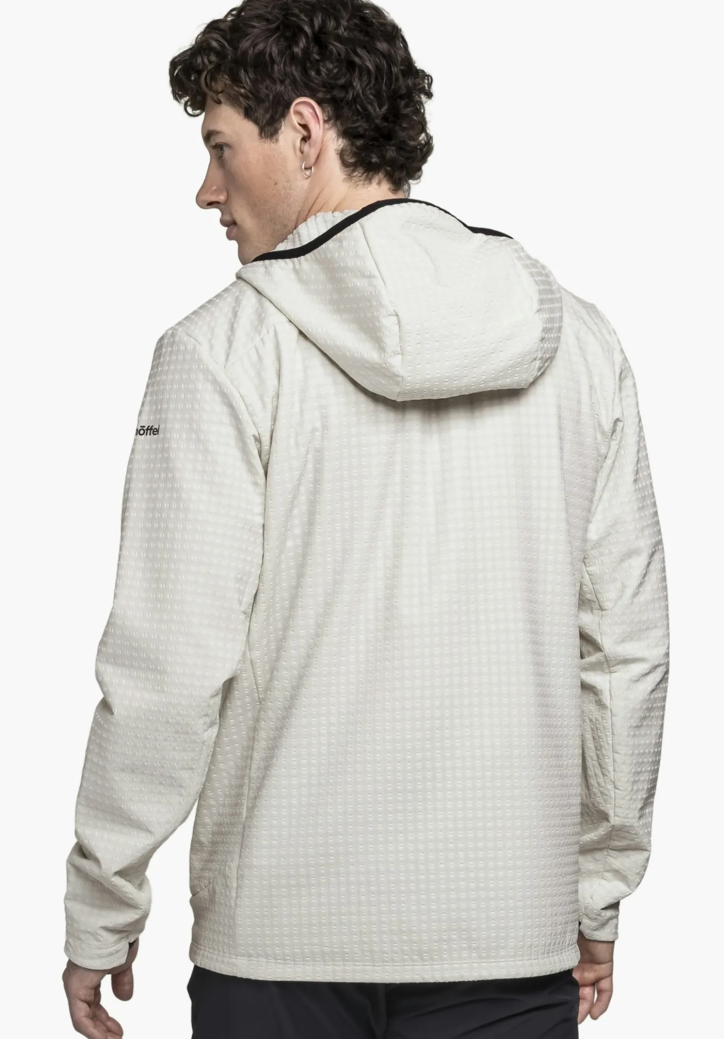Funktionaler Fleece Hoody mit Kapuze