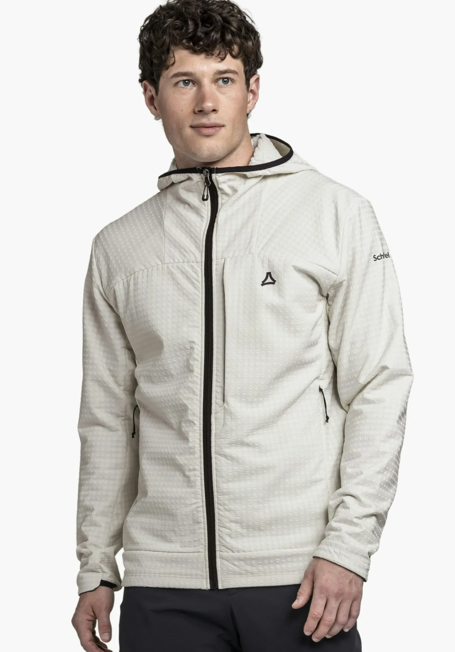 Funktionaler Fleece Hoody mit Kapuze
