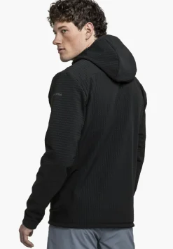 Funktionaler Fleece Hoody mit Kapuze