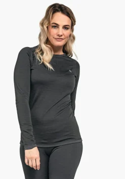 Funktionales Longsleeve mit Merinowolle