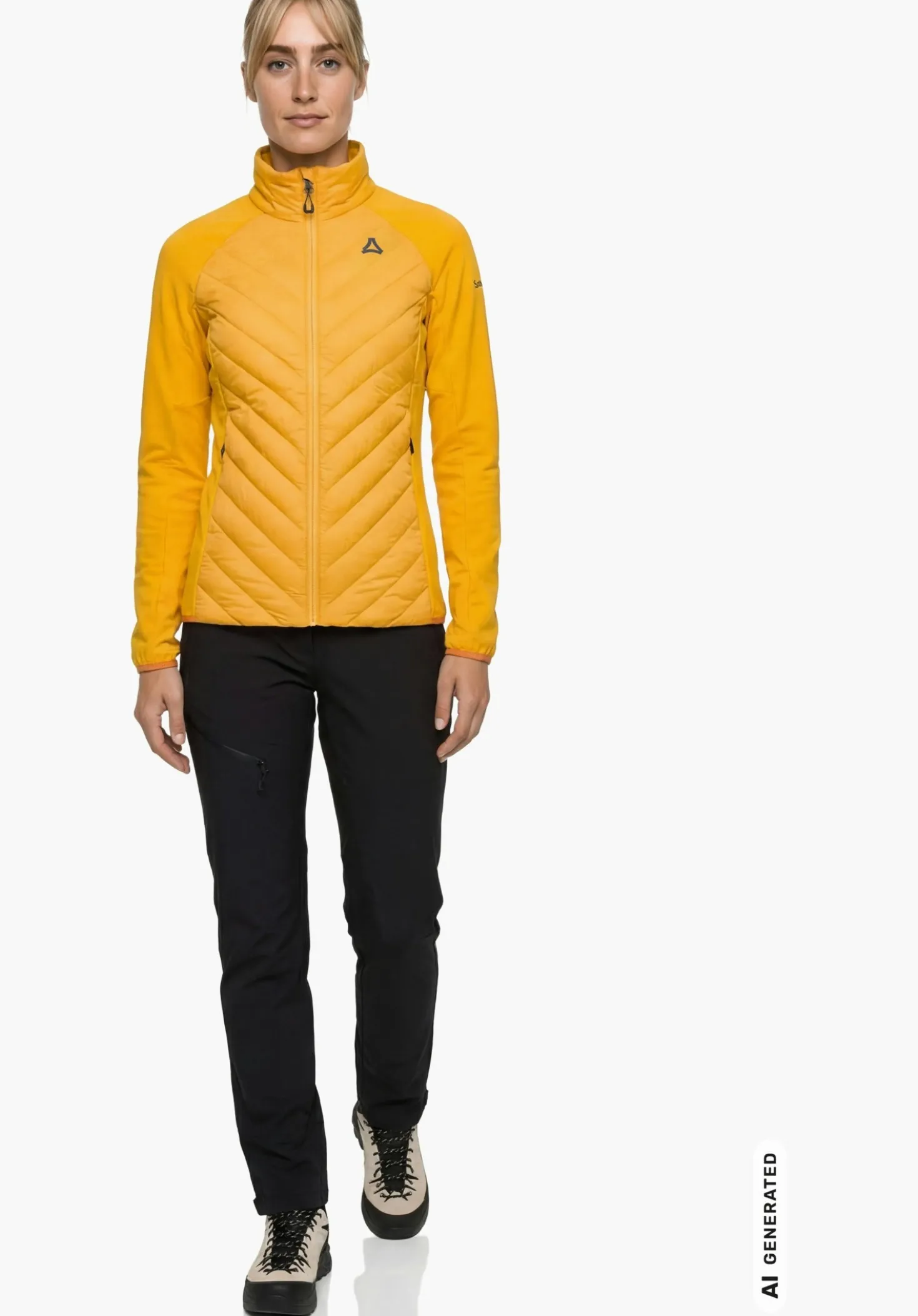 Geruchshemmende Hybridjacke mit Daune