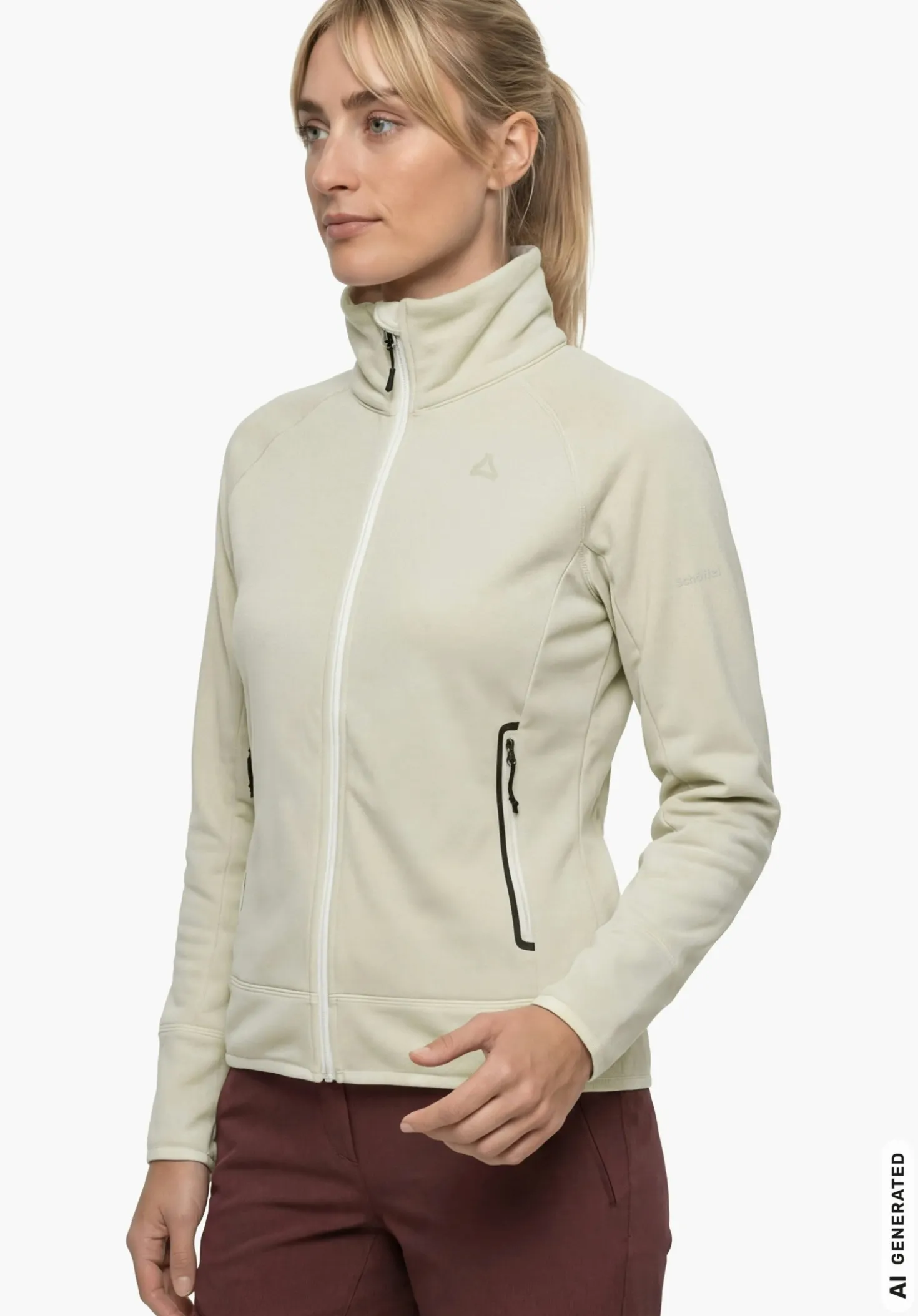 Geruchshemmende & wärmende Fleecejacke