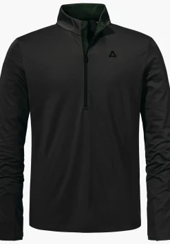 Half-Zip Longsleeve mit raffinierten Details